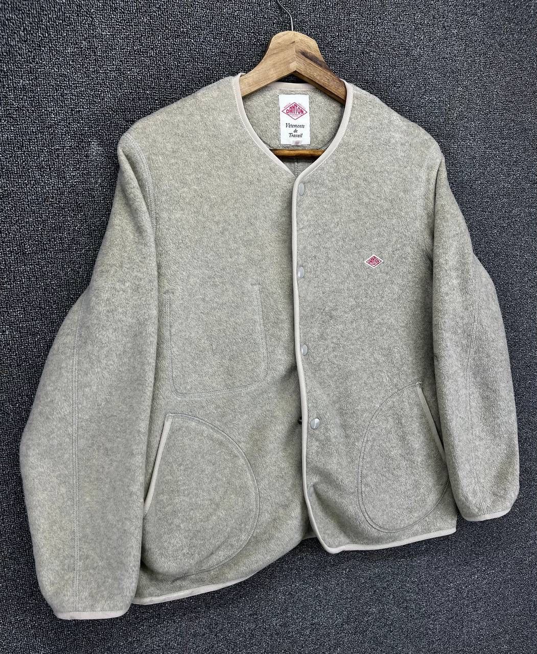 Danton Vintage Danton Ventement Fleece Button Up Rare Jacket Size XS / US 0-2 / IT 36-38 - 2 Thumbnail