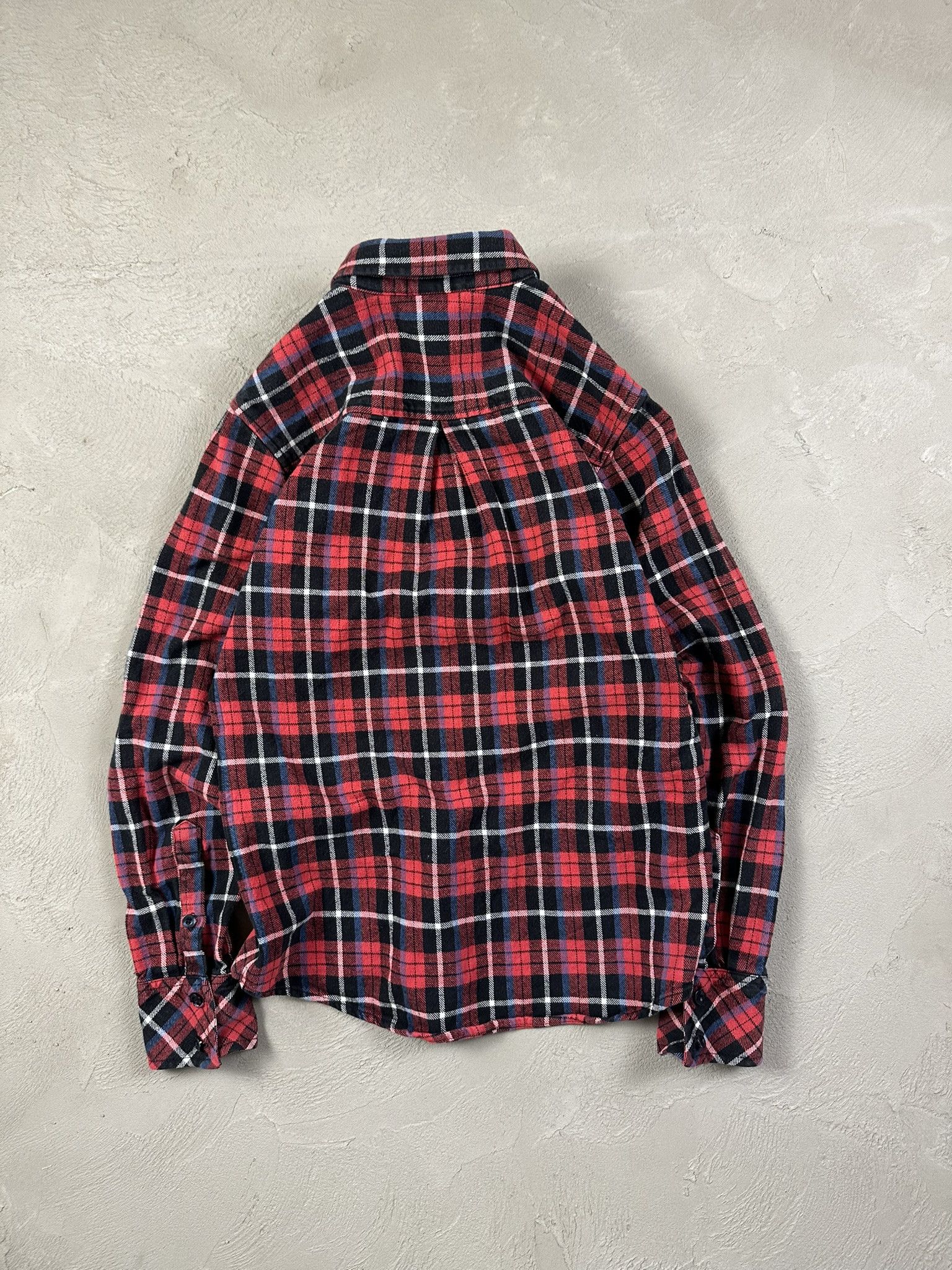 Dickies Vintage Y2k Dickies Flannel Checked Button Up Shirt Size US S / EU 44-46 / 1 - 10 Thumbnail