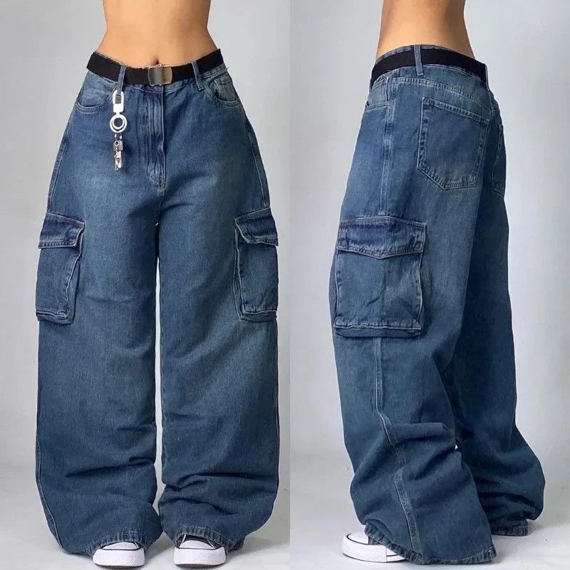 Japanese Brand × Vintage American Retro Baggy Jeans Size 32" / US 10 / IT 46 - 1 Preview