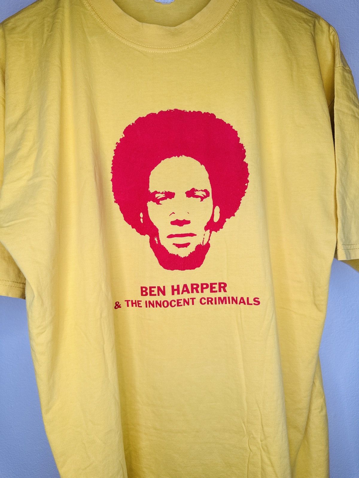 Band Tees Ben Harper & The Innocent Criminals 1997 European Tour Tee Size US XL / EU 56 / 4 - 2 Thumbnail