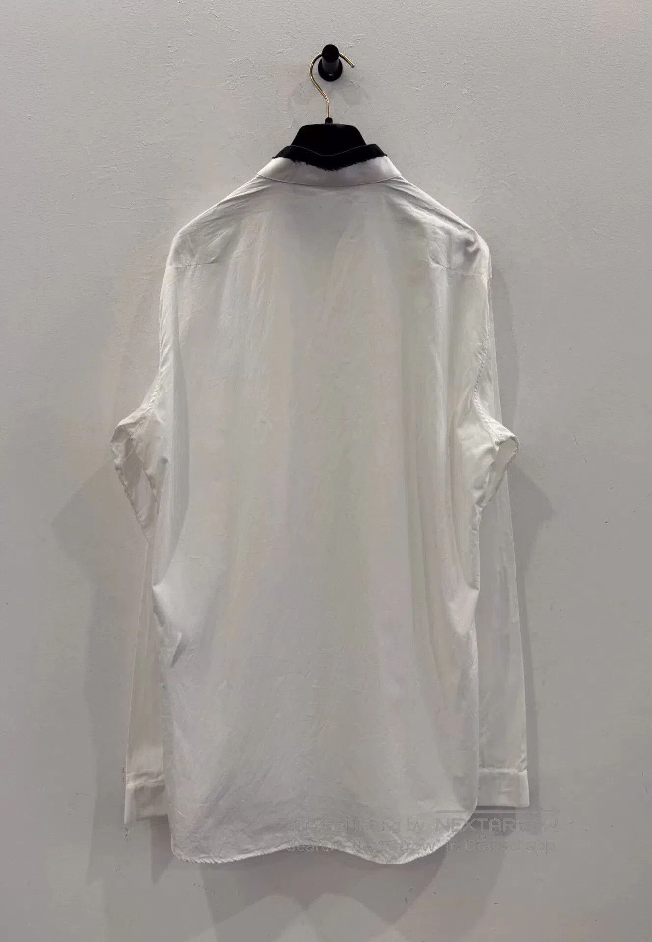 Dior Dior Homme White Splatter Collar Shirt. Size US XXS / EU 40 - 2 Thumbnail