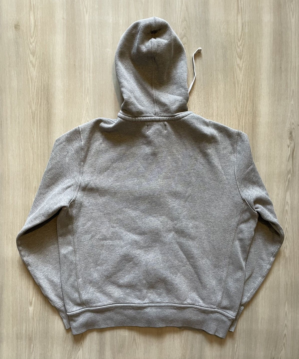 Polo Ralph Lauren VTG Polo Ralph Lauren Heather Grey Full Zip Thermal Hood LG Size US L / EU 52-54 / 3 - 6 Thumbnail