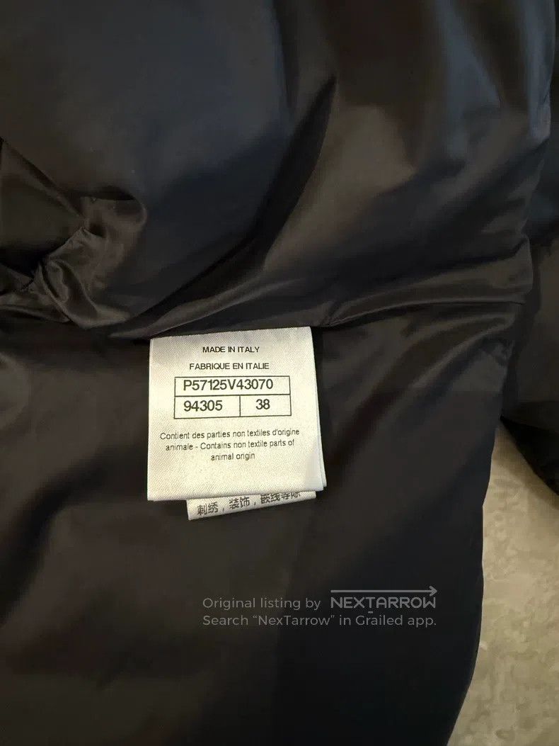 Chanel Chanel Black hooded down jacket Size XS / US 0-2 / IT 36-38 - 4 Thumbnail
