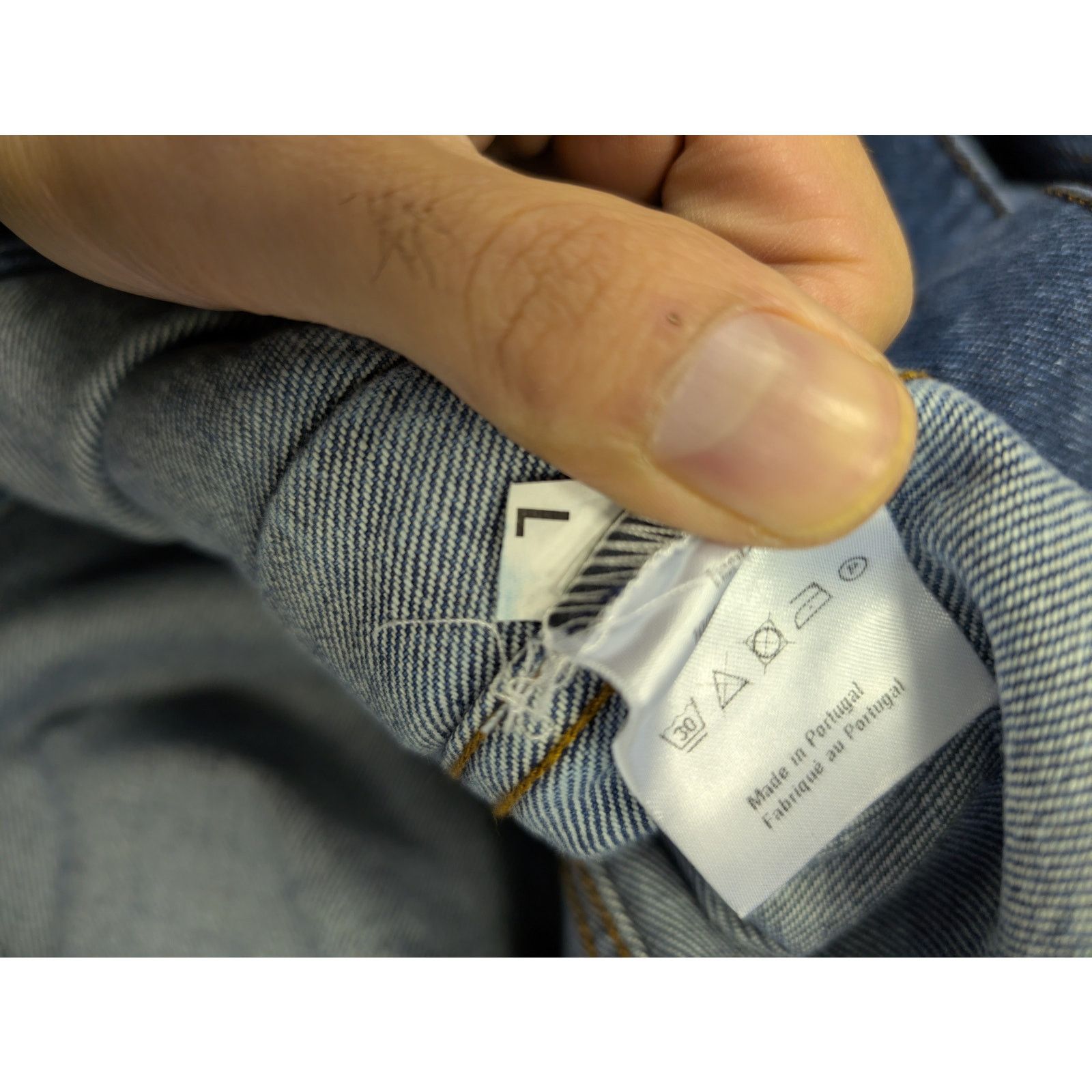 Y/Project o1rshd1 Classic Peep Denim Jacket in Navy Size US L / EU 52-54 / 3 - 18 Thumbnail
