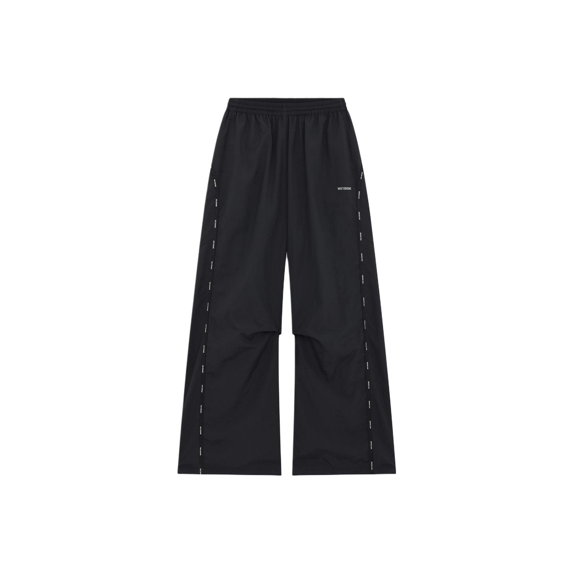WE11DONE WE11DONE Logo Tape Track Pants Size M Size US 32 / EU 48 - 1 Thumbnail