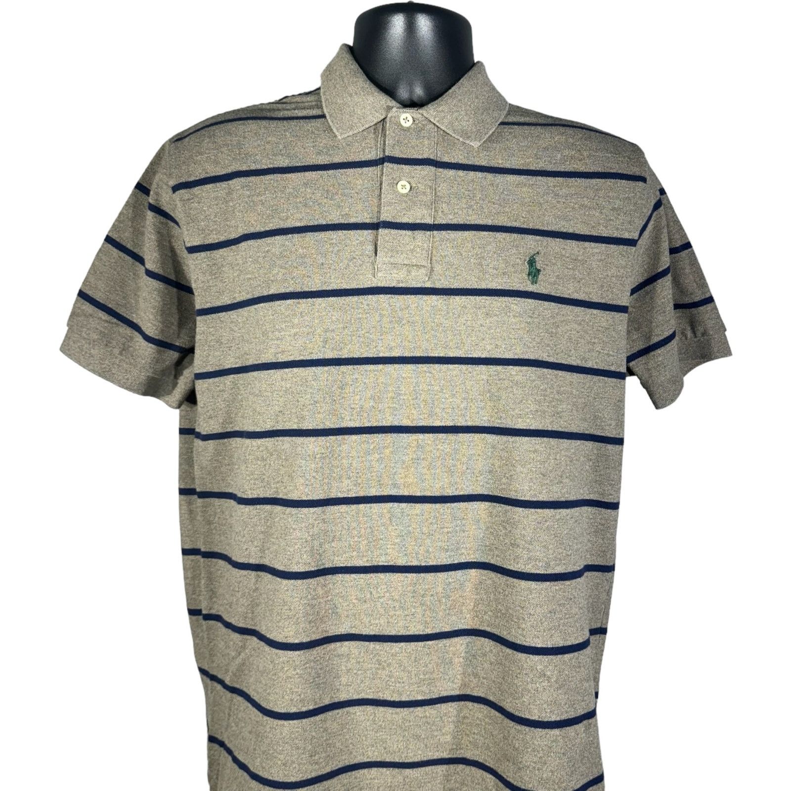 Polo Ralph Lauren Polo Ralph Lauren Striped Short Sleeve Polo Size US M / EU 48-50 / 2 - 2 Thumbnail