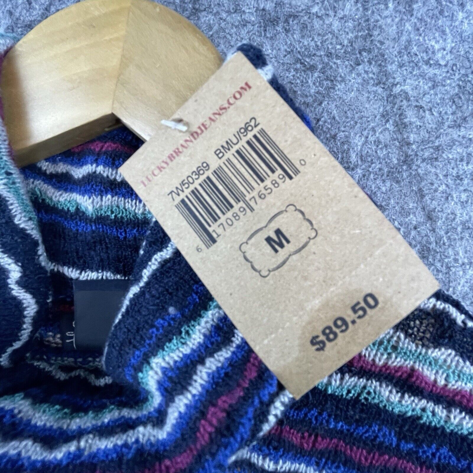 Lucky Brand Lucky Brand Sweater Womens Med Knit Turtleneck Y2K Cashmere Size M / US 6-8 / IT 42-44 - 6 Thumbnail