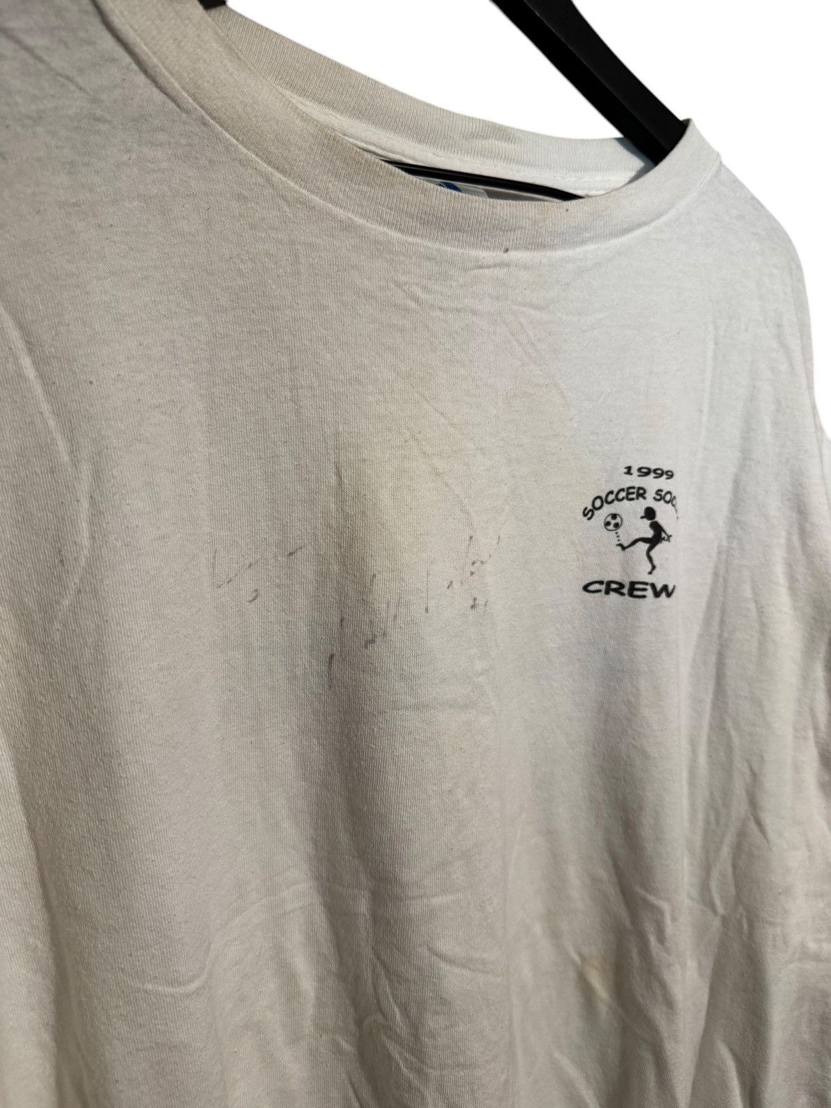 Adidas 1999 Adidas soccer crew tee Size US XXL / EU 58 / 5 - 1 Thumbnail