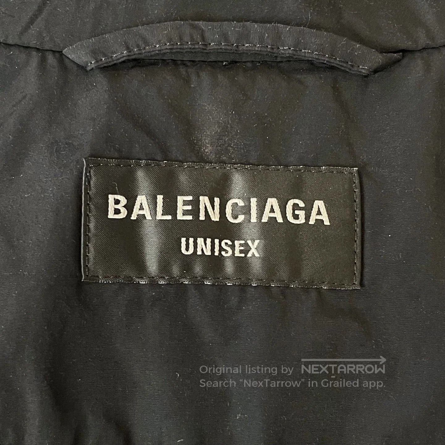 Balenciaga black balenciaga windbreaker jacket size s. Size US S / EU 44-46 / 1 - 5 Thumbnail