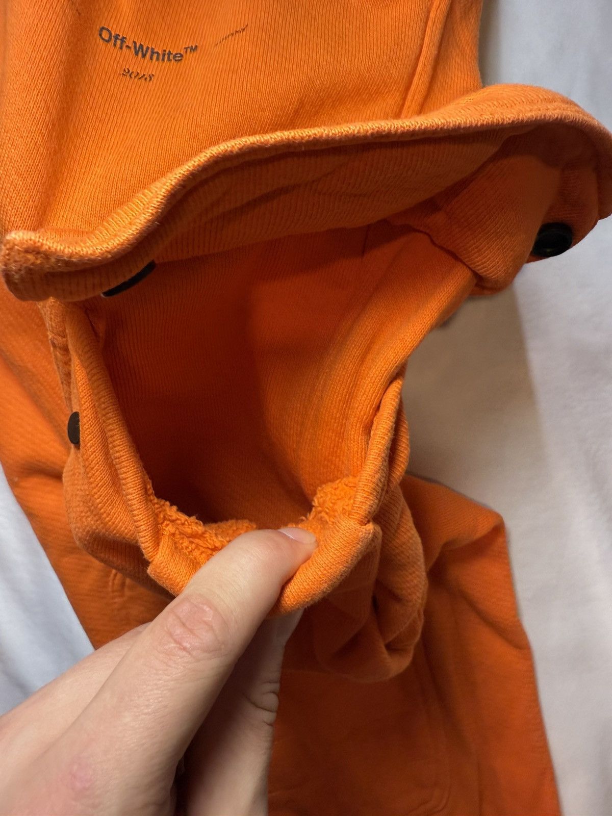 Off-White 2013 Off-White Logo NEW Cargo Cuffed Jogger Sweatpant Medium Size US 32 / EU 48 - 7 Thumbnail
