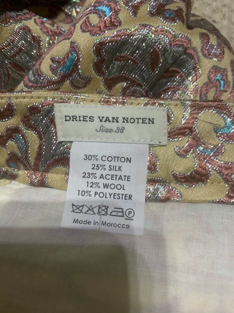 Dries Van Noten dries van noten Show jacquard pants 2502-Nextarrow Size US 38 / EU 54 - 5 Thumbnail