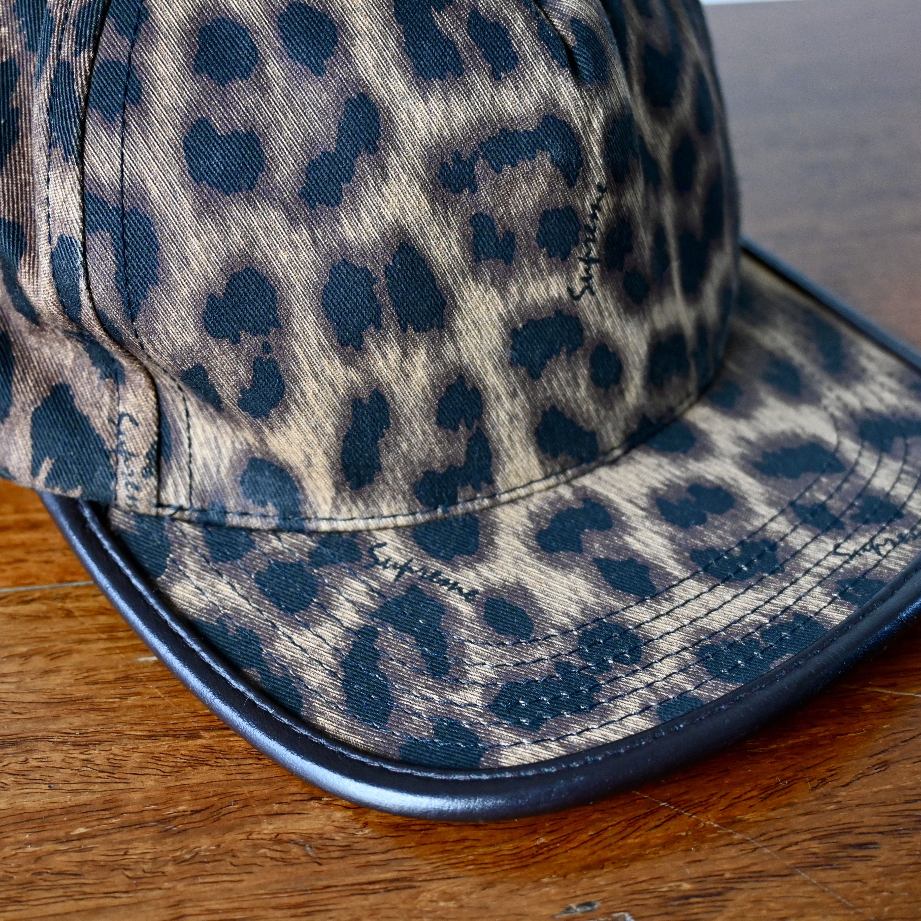 Supreme 2011 S/S, Vintage SUPREME Leopard 5-panel camp hat Size ONE SIZE - 5 Thumbnail