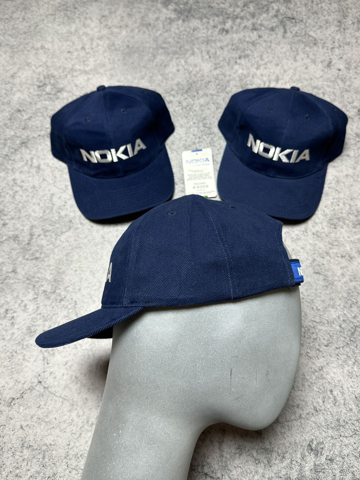 Vintage Vintage Nokia Connecting People Racing Hat Cap Deadstock Size ONE SIZE - 3 Thumbnail
