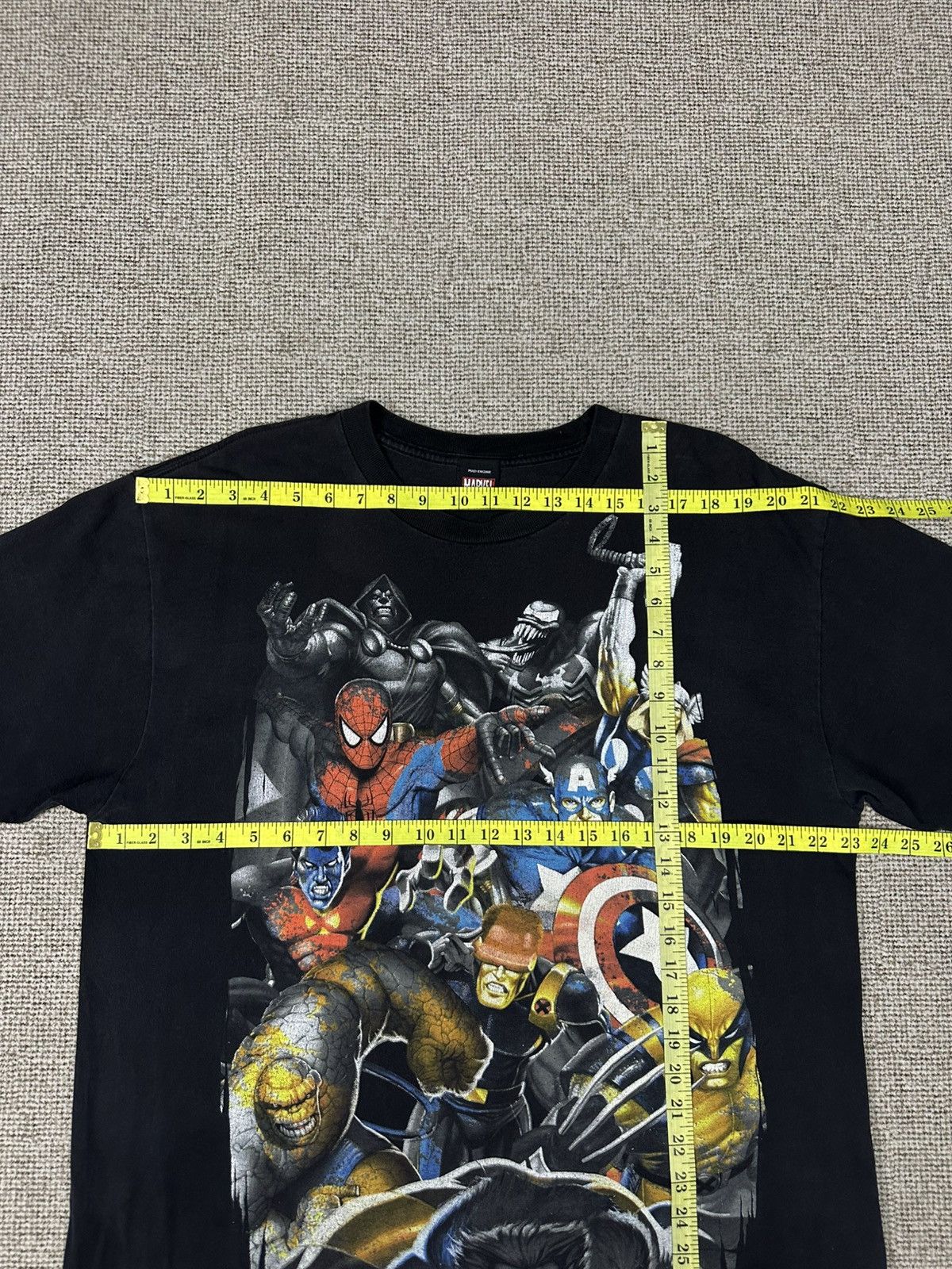 Mad Engine Vintage Marvel Mad Engine Overprint Tshirt A982 Size US L / EU 52-54 / 3 - 5 Thumbnail