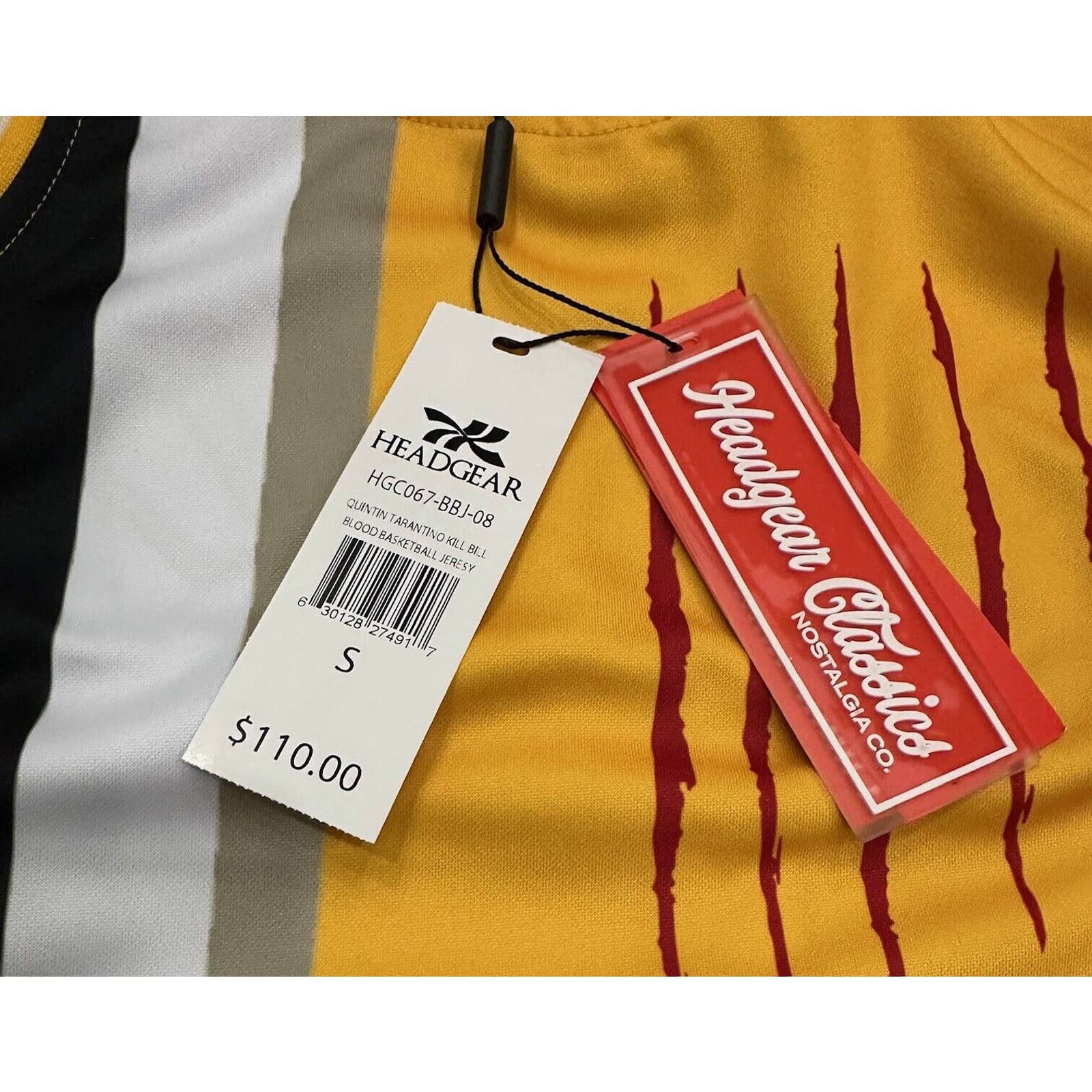 Other Kill Bill Tarantino Mens Headgear Classics Basketball Jersey Size US XXL / EU 58 / 5 - 5 Thumbnail