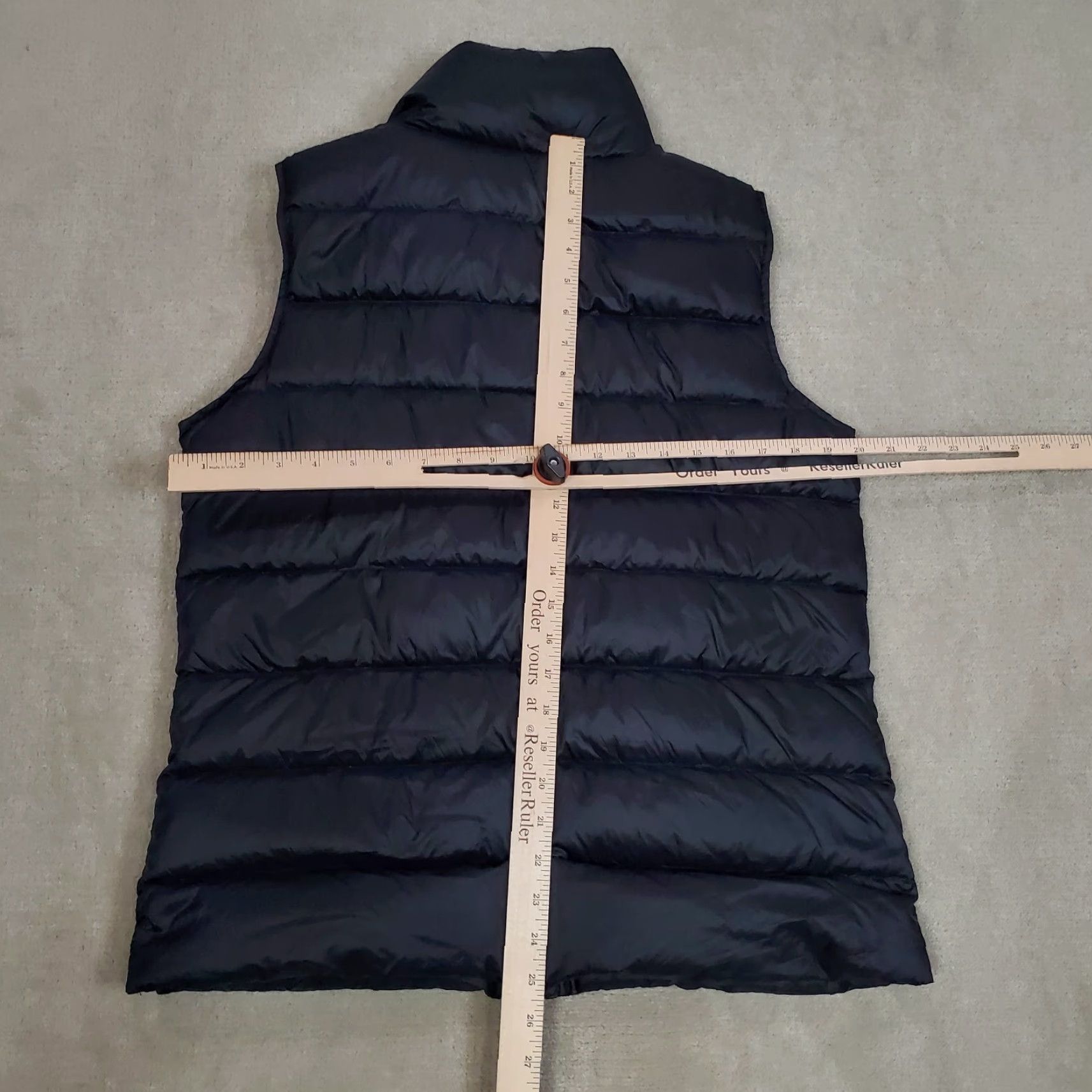 Eddie Bauer Eddie Bauer Vest Womens Medium Black Puffer Down Quilted Coat Windbreaker Jacket Size M / US 6-8 / IT 42-44 - 6 Thumbnail