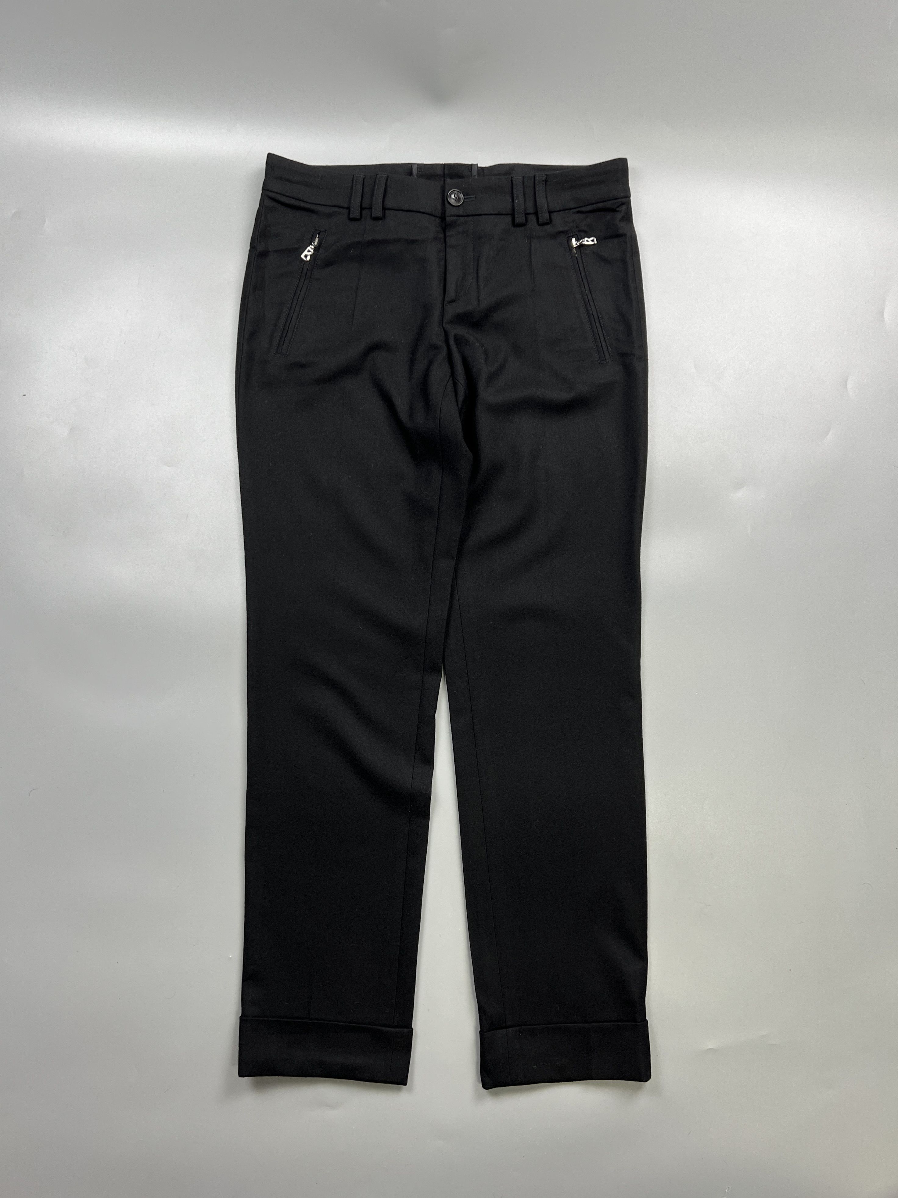 Bogner Bogner Zip Pockets Wool Trousers (Y0854) Size 28" / US 6 / IT 42 - 1 Thumbnail