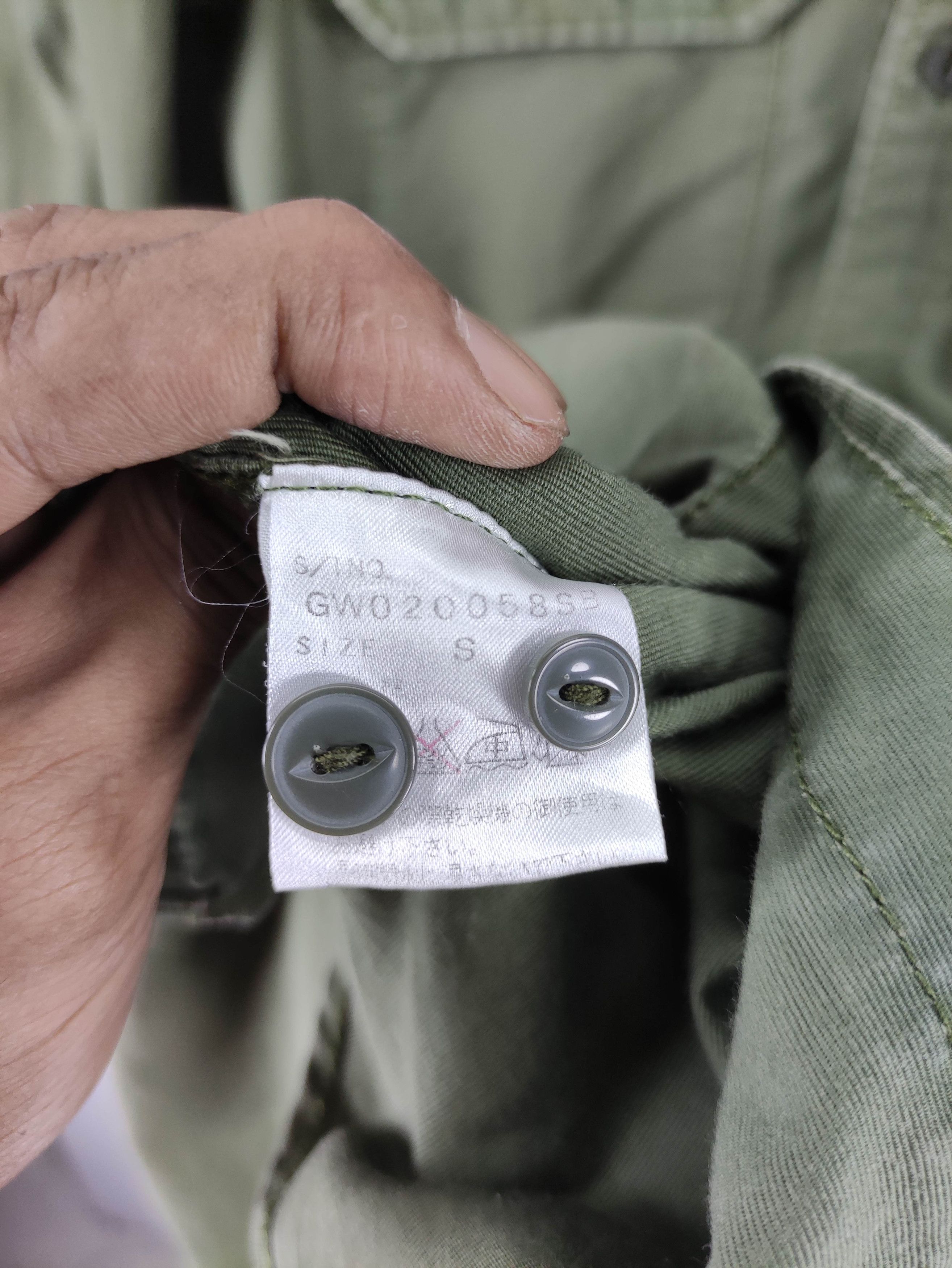 Global Work Vintage Gu Global Work Military Style Shirt Button Up Size S / US 4 / IT 40 - 4 Thumbnail