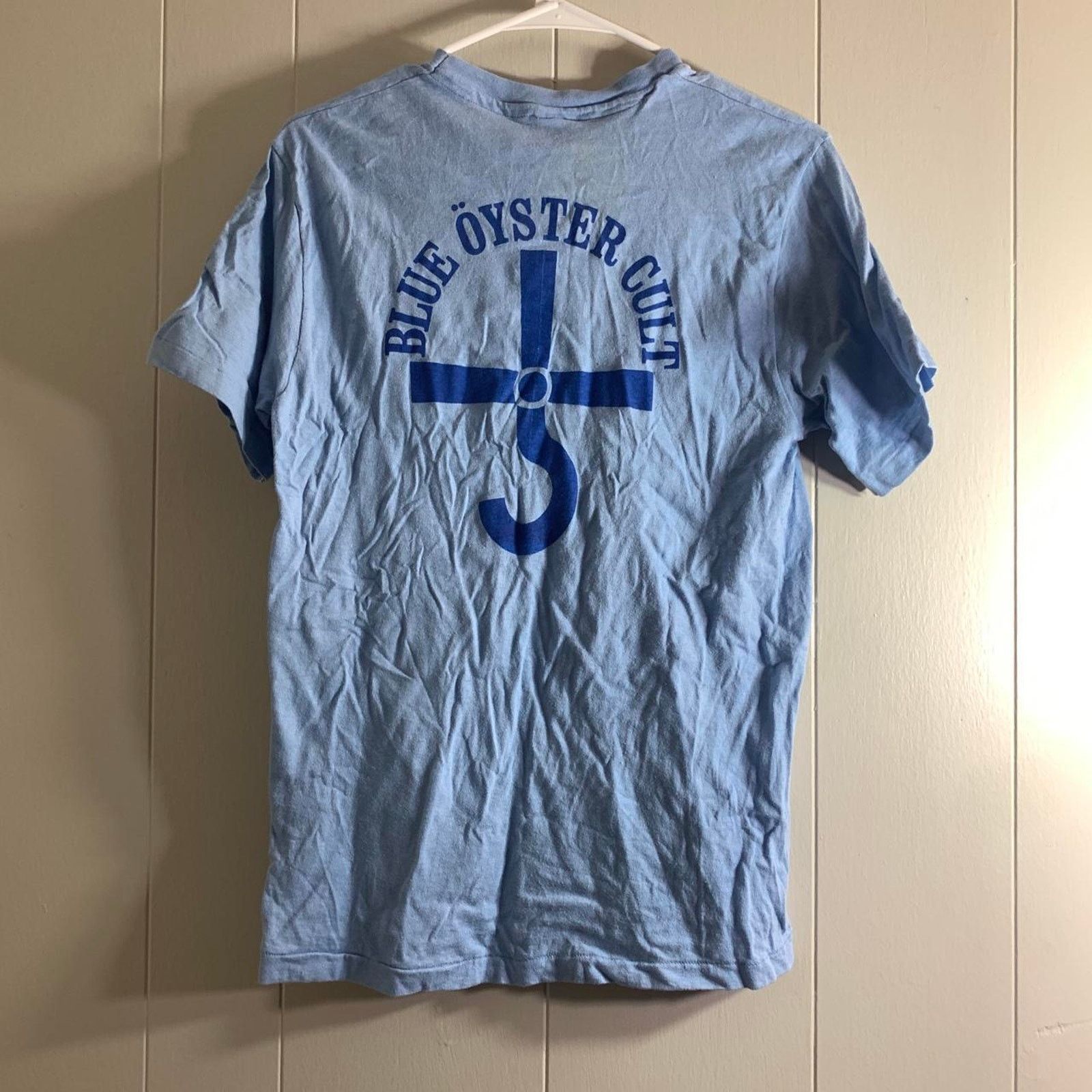 Hanes 1980 BLUE OYSTER CULT double sided single stitch tee shirt M Size US M / EU 48-50 / 2 - 5 Thumbnail