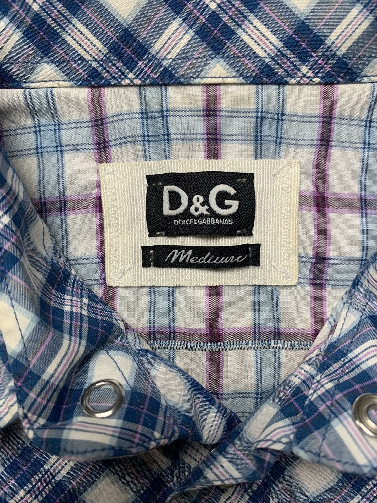 Dolce & Gabbana 1990s Dolce Gabbana Western Shirt Size US M / EU 48-50 / 2 - 5 Thumbnail