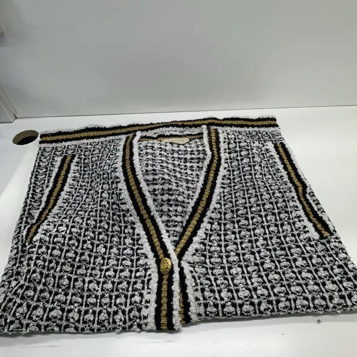 Other GUCCI V-Neck Sleeveless Knit Top-2507 Size M / US 6-8 / IT 42-44 - 4 Thumbnail