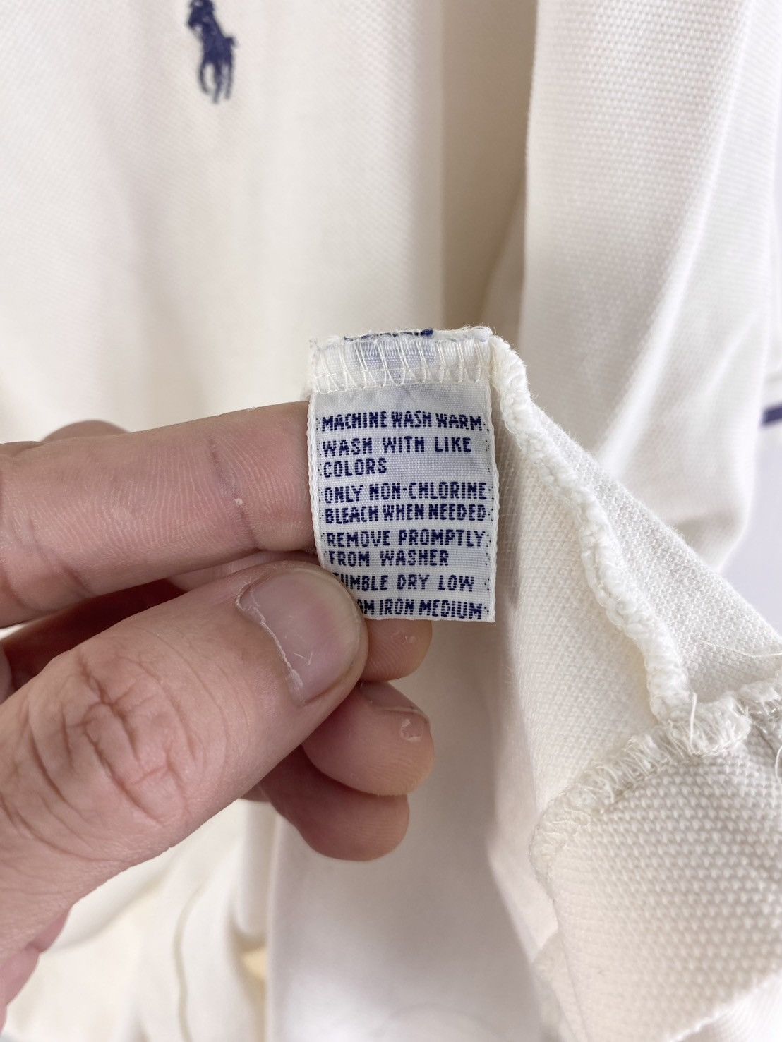 Polo Ralph Lauren Vintage Polo Ralph Lauren V Neck Tee Size US XL / EU 56 / 4 - 5 Thumbnail