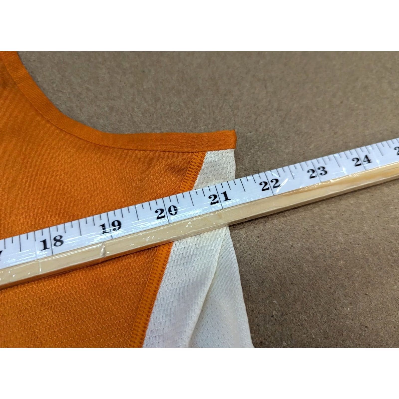 Asics ASICS Team Netherlands Running Jersey Vest 2XL Adult Mens Orange Sleeveless Mock Neck Jersey Athletic Lightweight Quick Dry Packable Sports Shirt Size US XXL / EU 58 / 5 - 7 Thumbnail