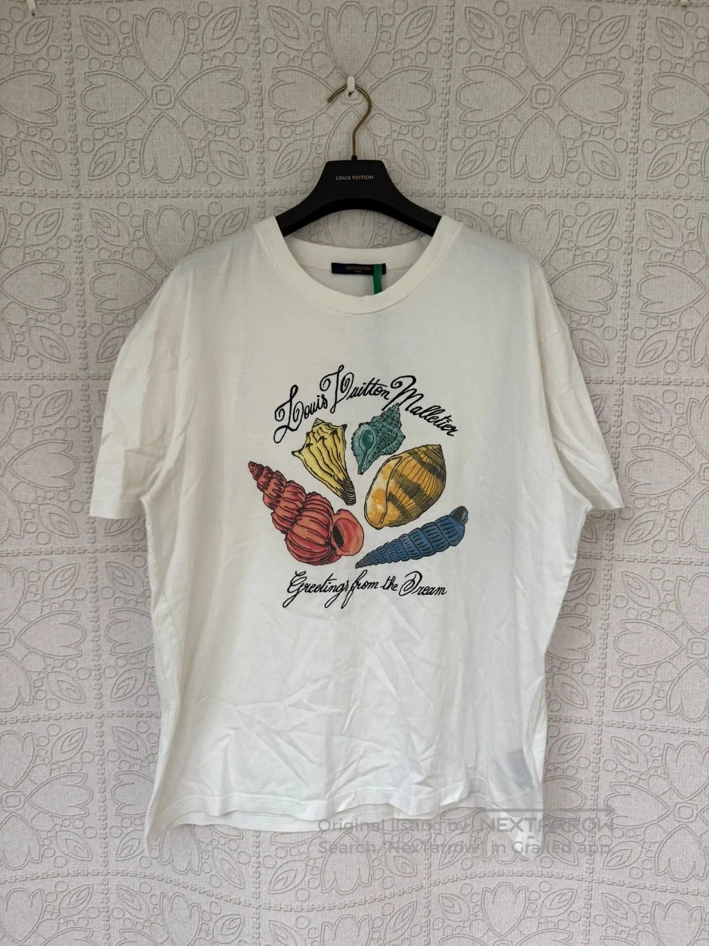 Louis Vuitton louis vuitton seashell embroidered short sleeve tee. Size XL / US 12-14 / IT 48-50 - 1 Thumbnail