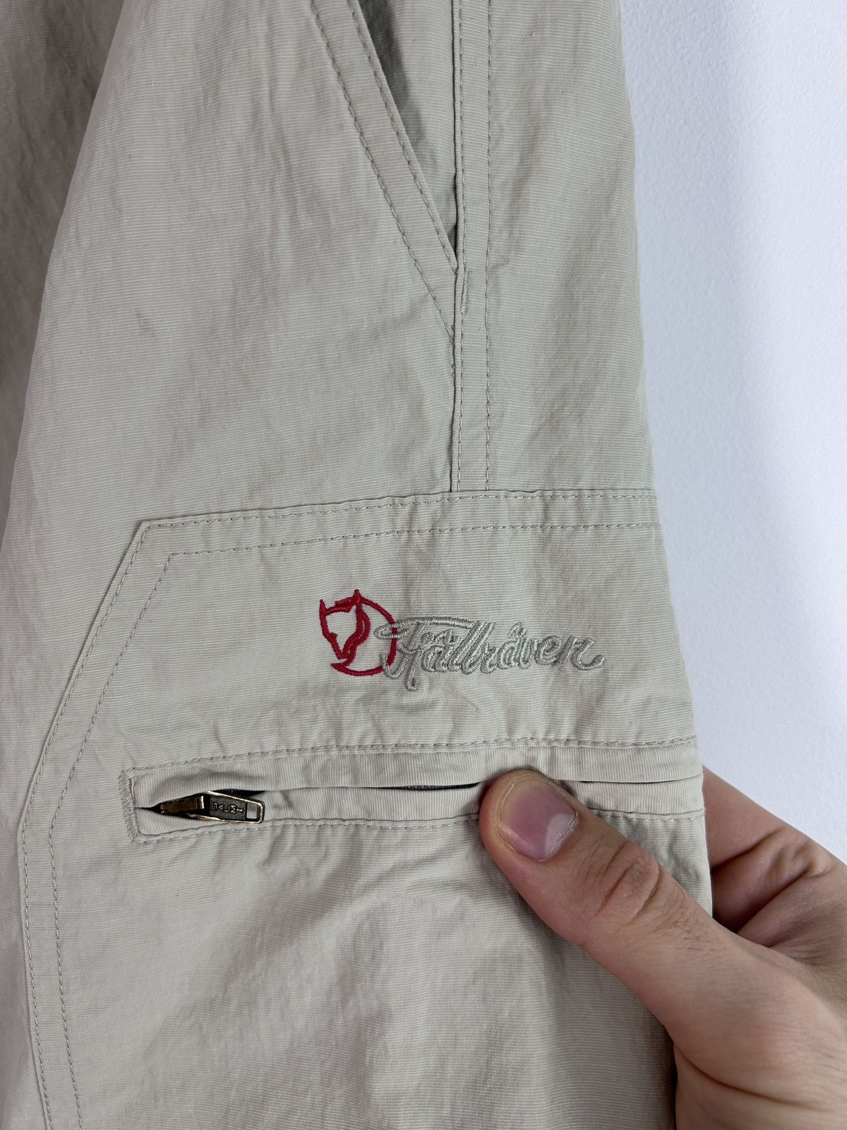 Fjallraven × Vintage Fjallraven Outdoor Zip-Off Transformer Pants + Shorts Hiking Size US 31 - 8 Thumbnail