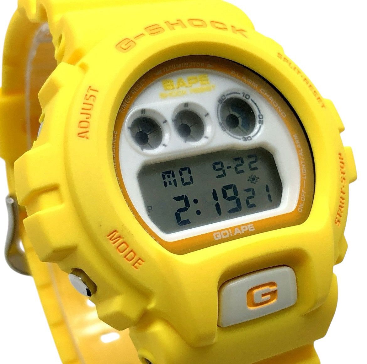G Shock A BATHING APE × G-SHOCK Yellow Limited Edition DW-6900 Size ONE SIZE - 4 Thumbnail