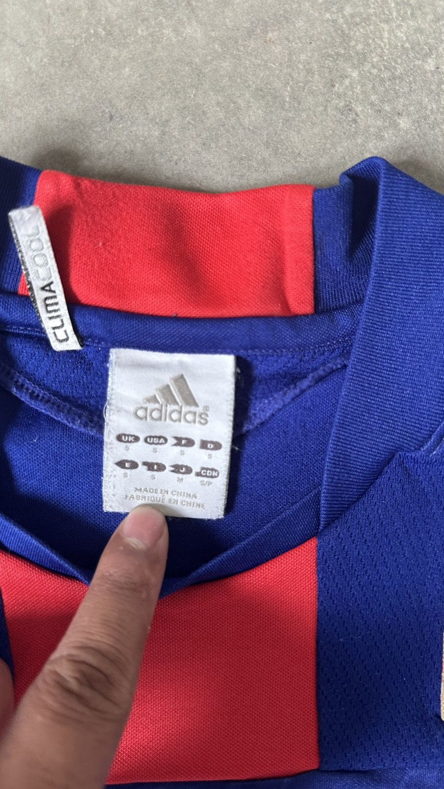 Adidas ADIDAS JAPAN 2010 HOME JERSEY PLAYER ISSUE Size US S / EU 44-46 / 1 - 7 Thumbnail