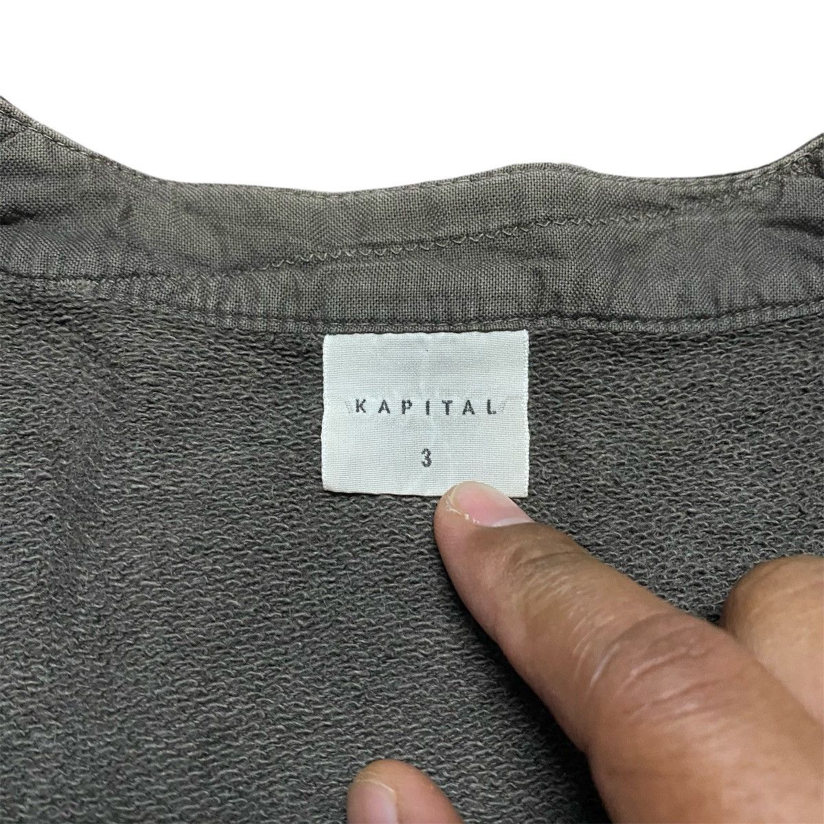 Kapital Rare‼️🔥Kapital Distressed Faded Cardigan Size US M / EU 48-50 / 2 - 4 Thumbnail