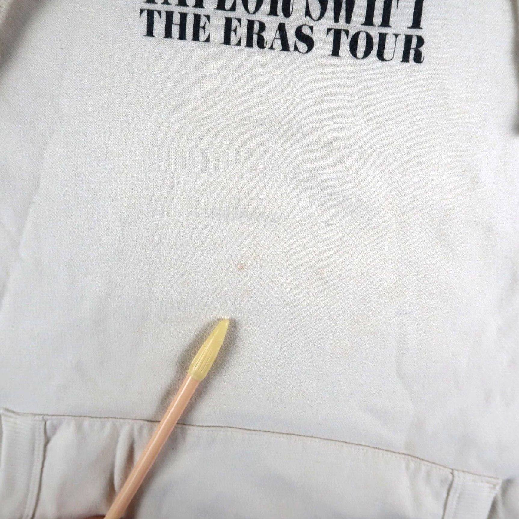 Vintage Taylor Swift The Eras Tour Exclusive Cream Sweatshirt Hoodie Women Size L Large Womens Size L / US 10 / IT 46 - 5 Thumbnail