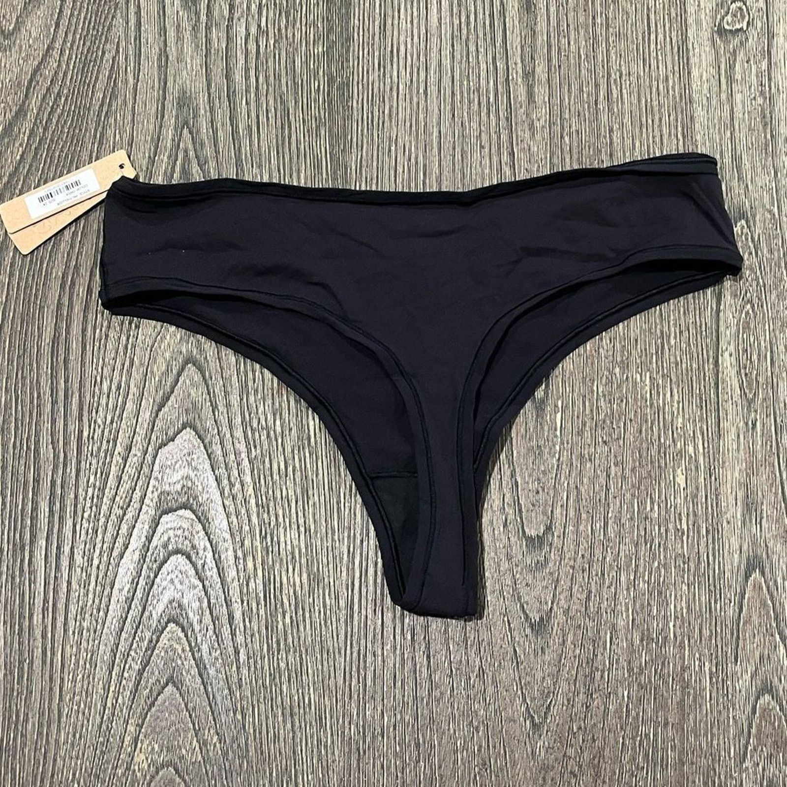 SKIMS NWT Skims Fits Everybody Thong Underwear Low Rise Cotton 2X Size ONE SIZE - 4 Thumbnail