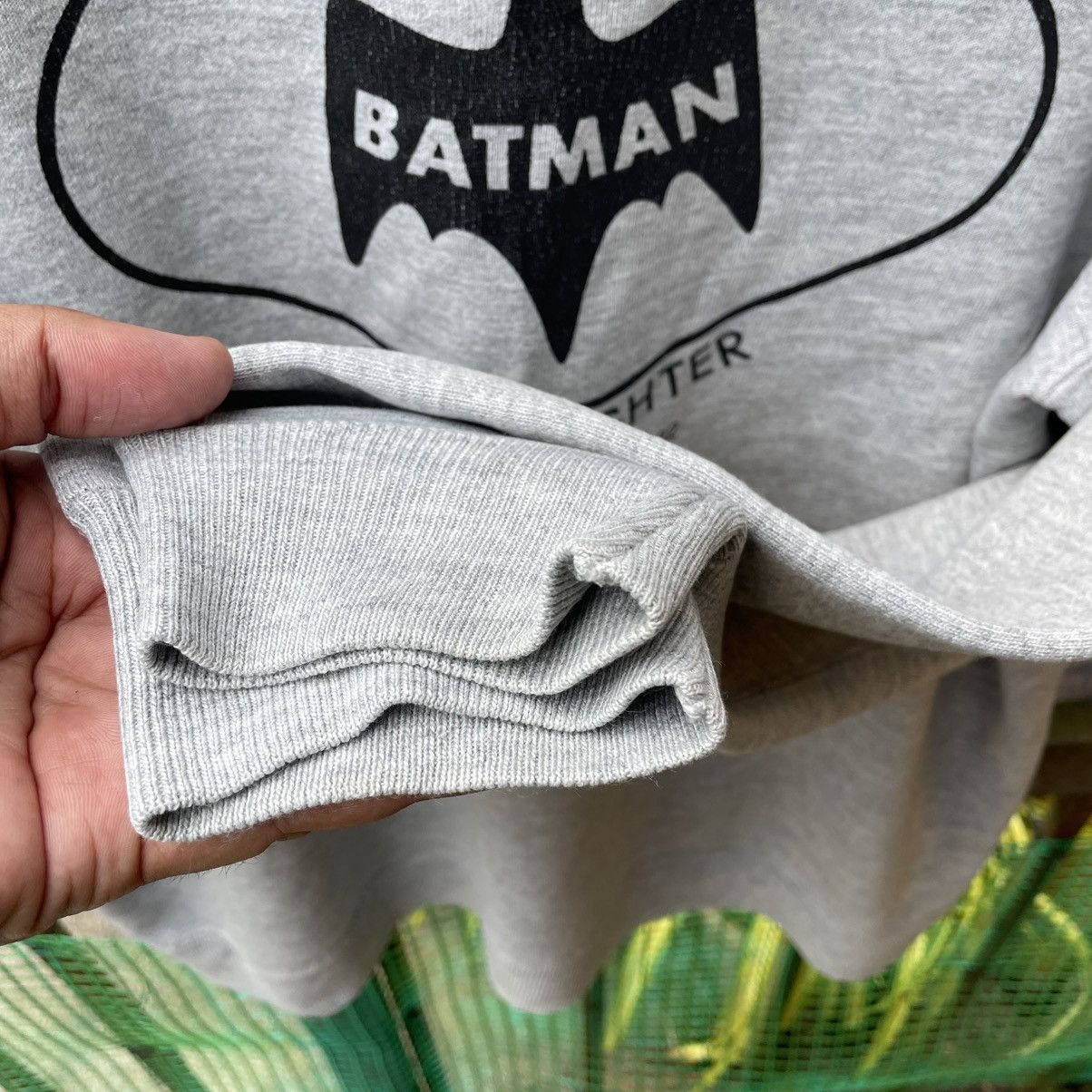 Vintage 🔥Vintage 1982 Batman Dc Comics Crime Fight Promo Sweatshirts Size US L / EU 52-54 / 3 - 8 Thumbnail