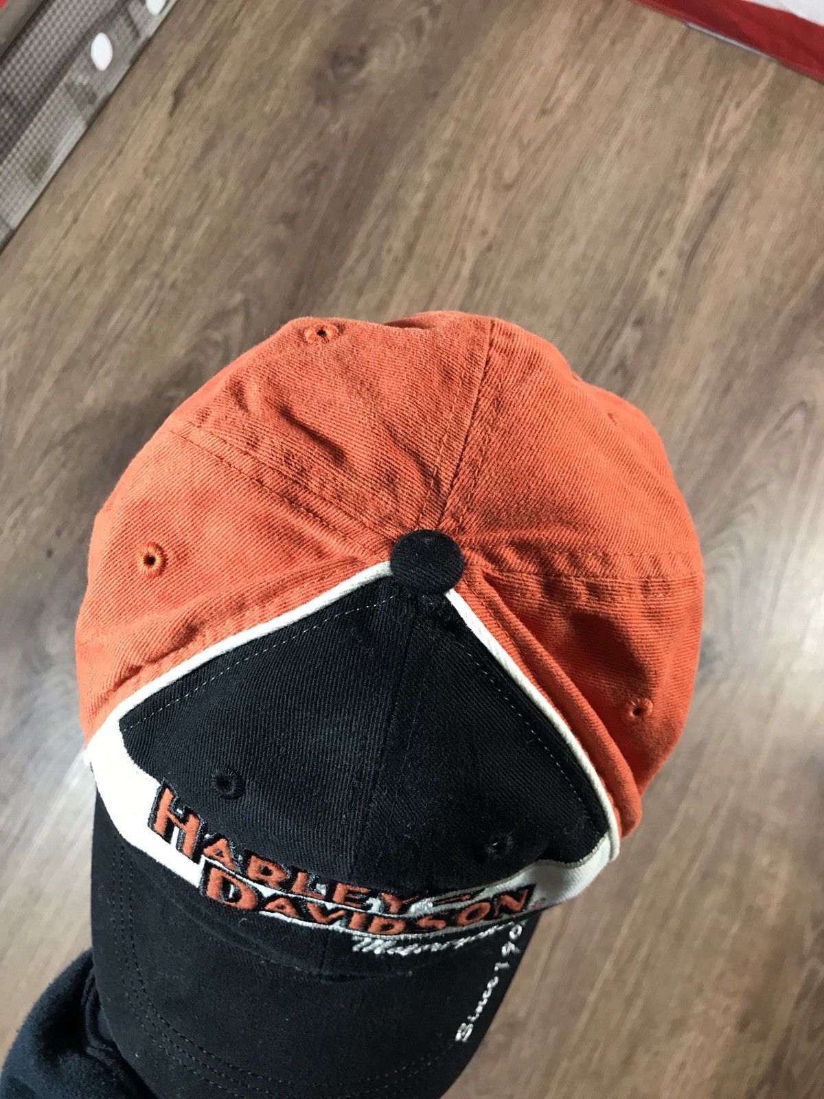 Harley Davidson × Vintage Vintage Harley Davidson Motor Cycles Cap Size M Size ONE SIZE - 8 Thumbnail