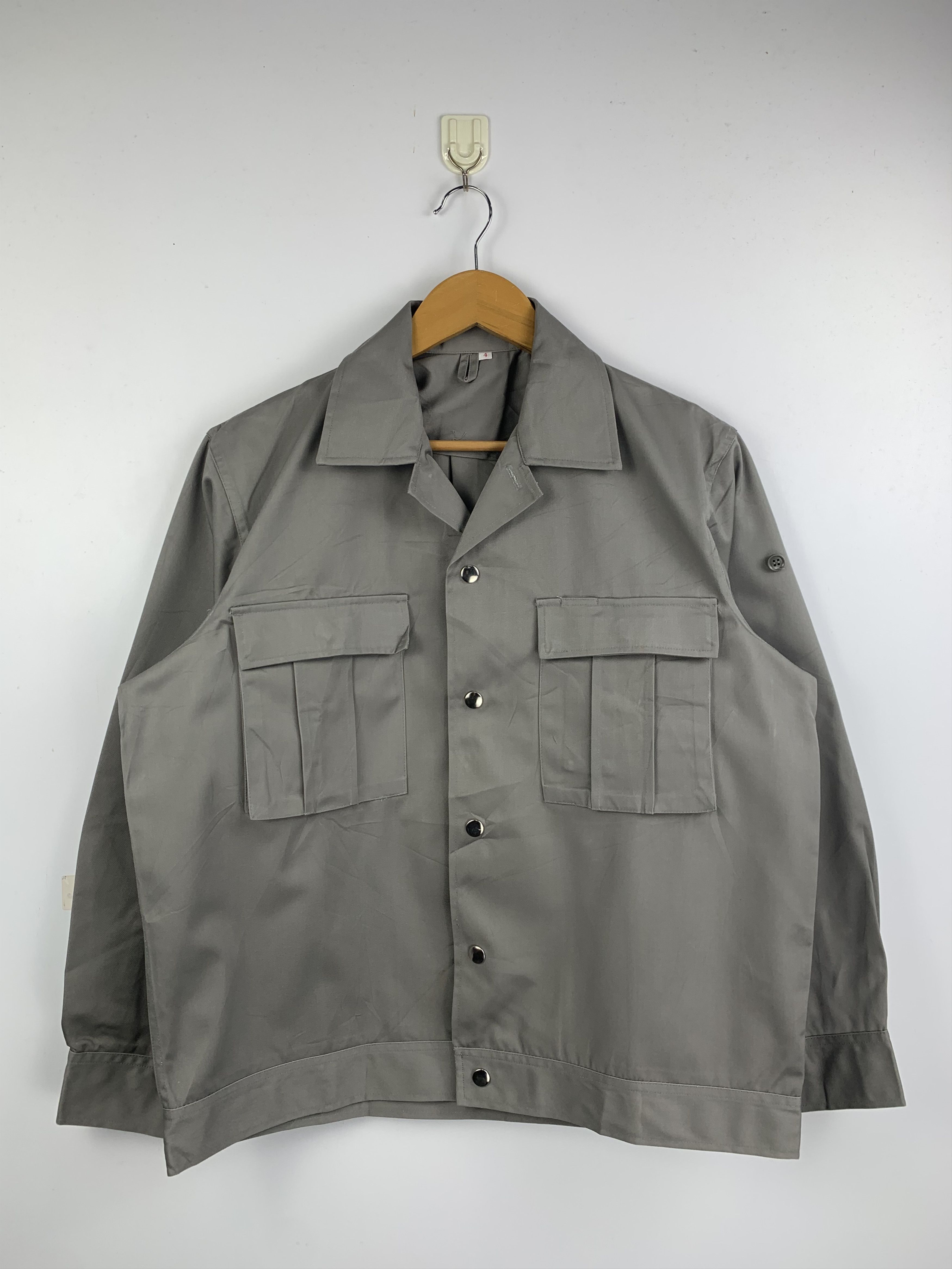 Japanese Brand Vintage Japanese Brand Worker Denim Jacket J1604 Size US M / EU 48-50 / 2 - 1 Thumbnail