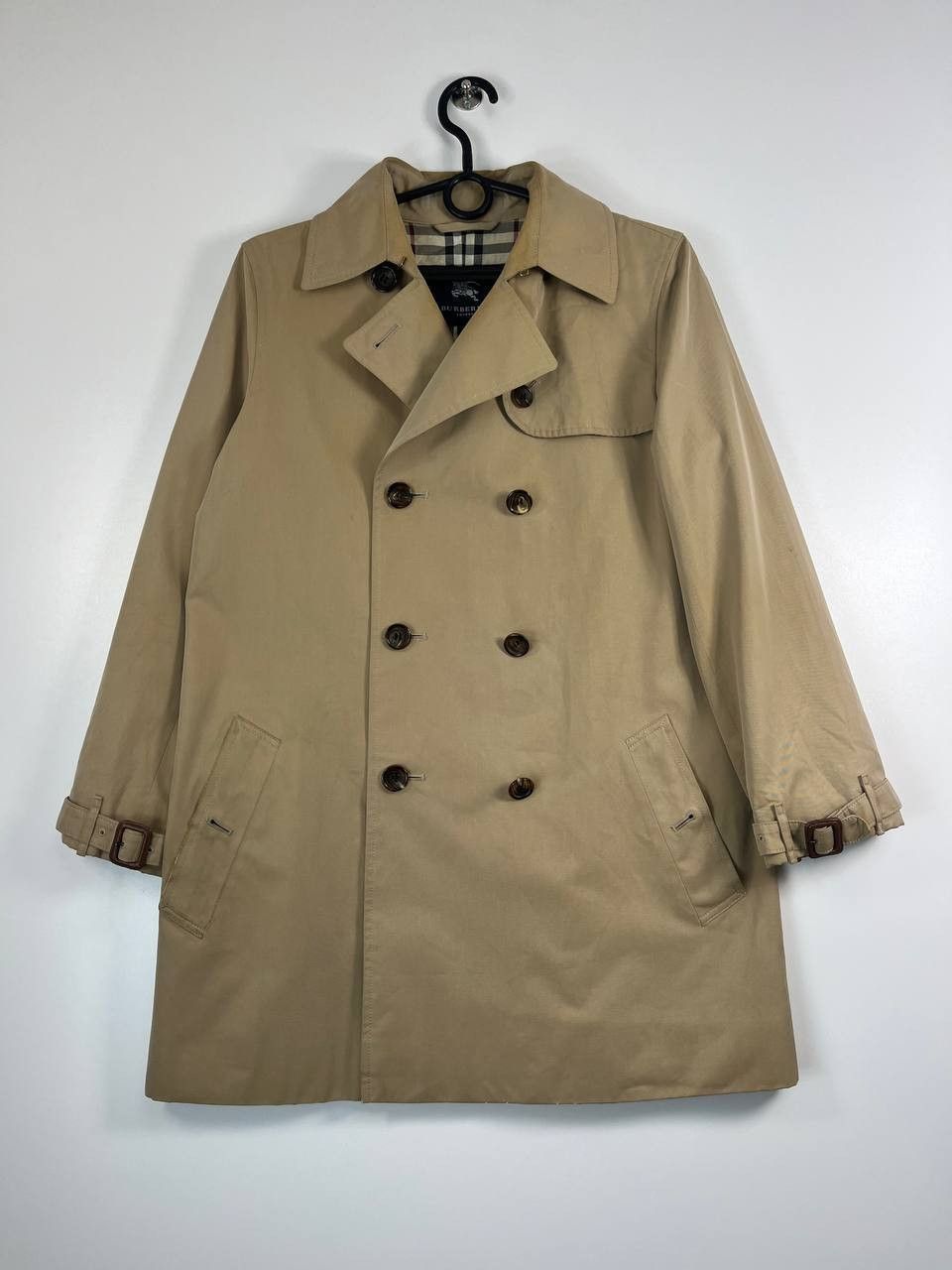 Burberry Burberry London Men's Double Breasted Trench Coat Nova Sz 40 Size US M / EU 48-50 / 2 - 1 Thumbnail