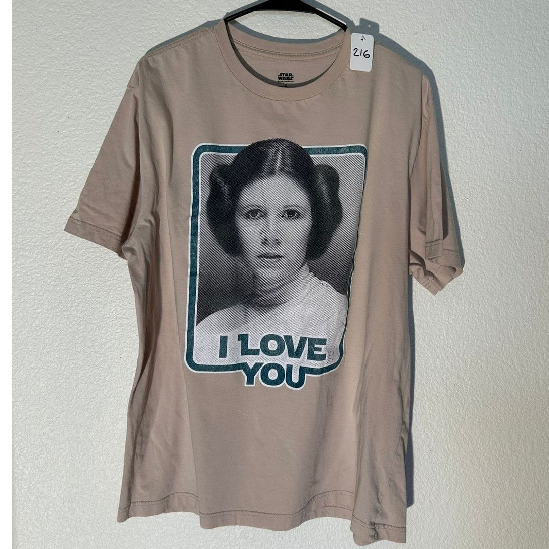 Star Wars Vintage XL Women's Star Wars Princess Leia Tee Size XL / US 12-14 / IT 48-50 - 1 Thumbnail