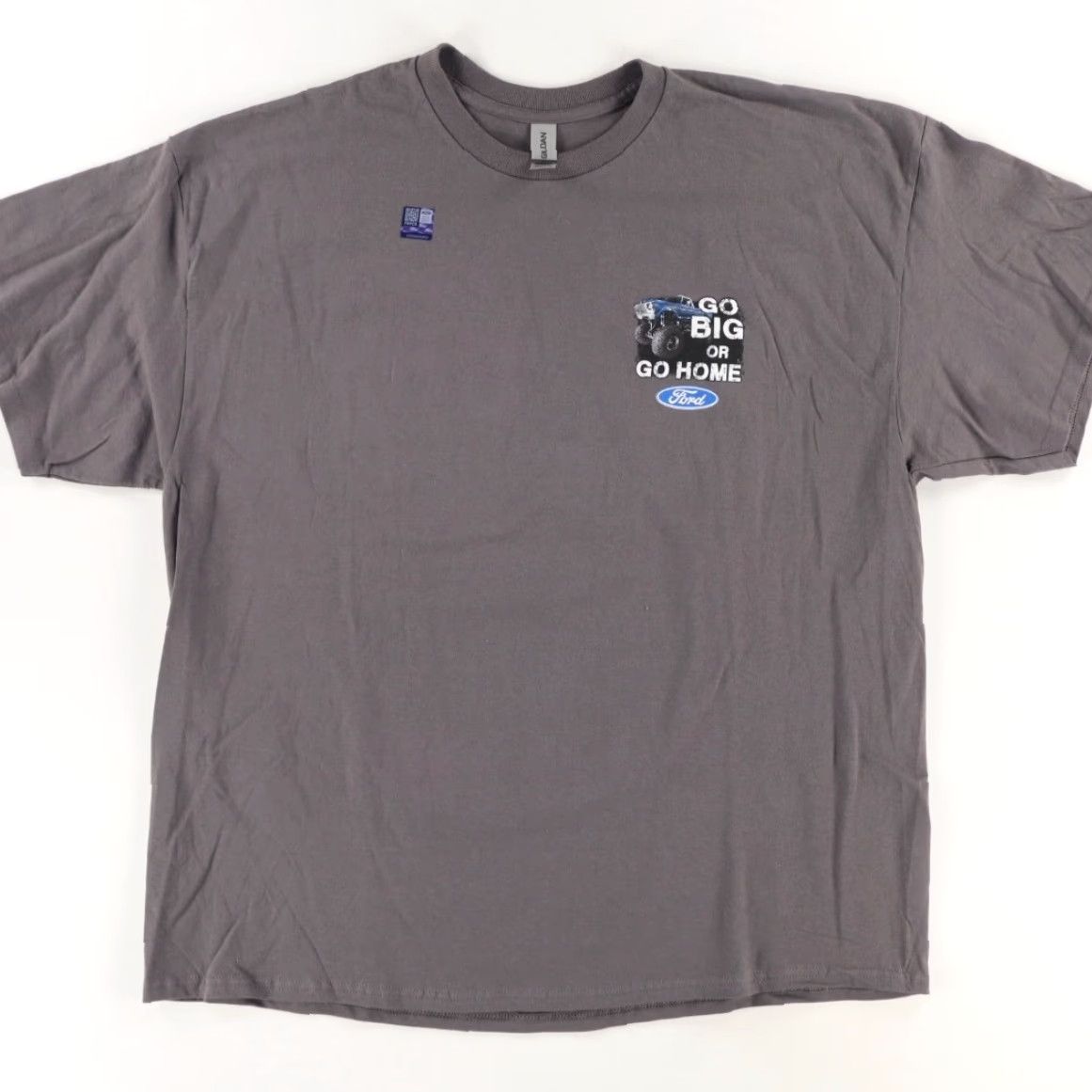 Gildan Gildan Ford Go Big or Go Home Solid T-Shirt Gray Men's 2XL Size US XXL / EU 58 / 5 - 3 Thumbnail