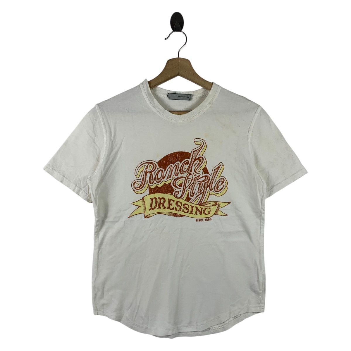 DSQUARED2 ranch style dressing spellout tee