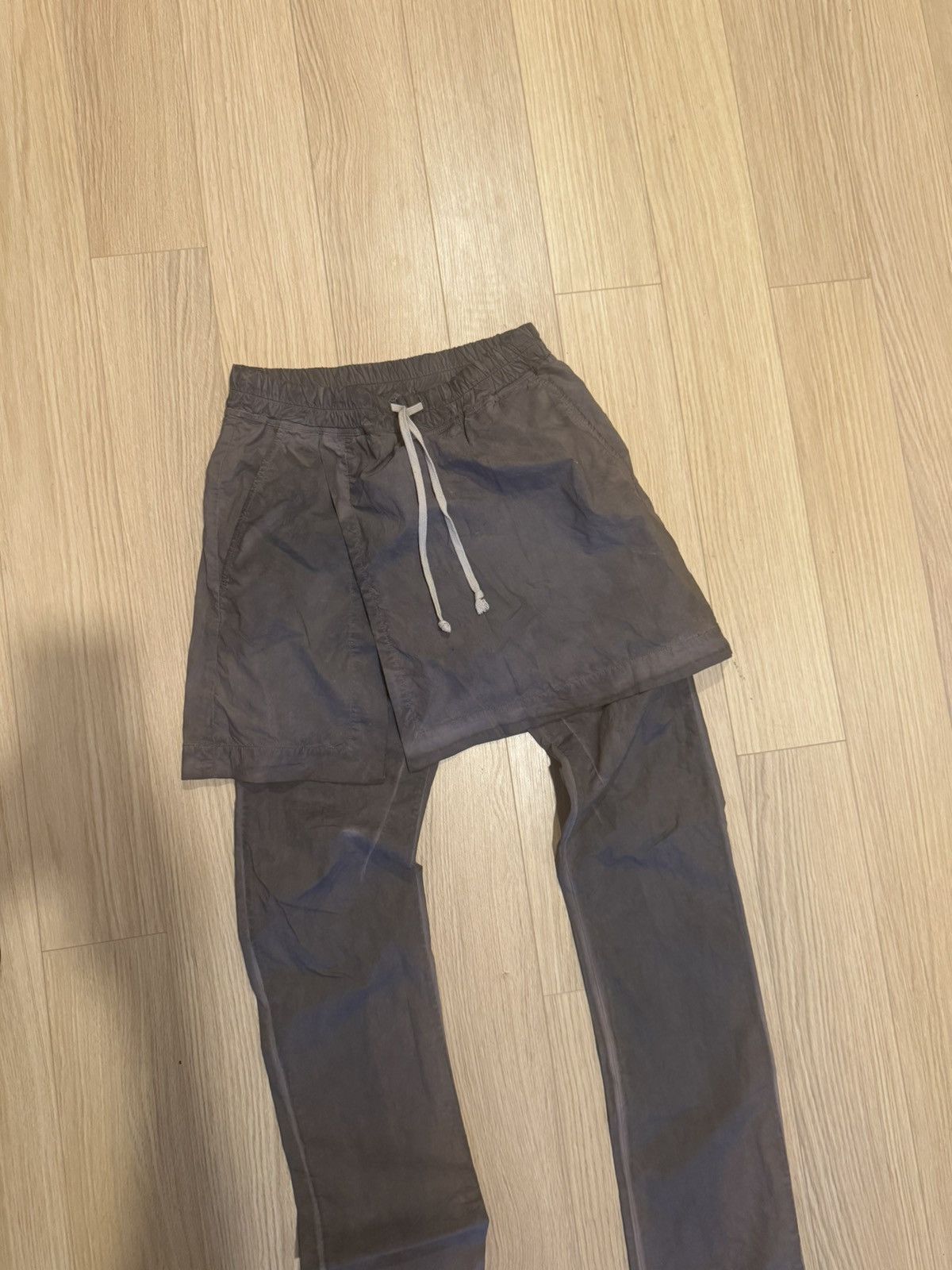 Rick Owens Rick Owens Drkshdw Kilt Skirt Layered Pants Size US 30 / EU 46 - 3 Thumbnail