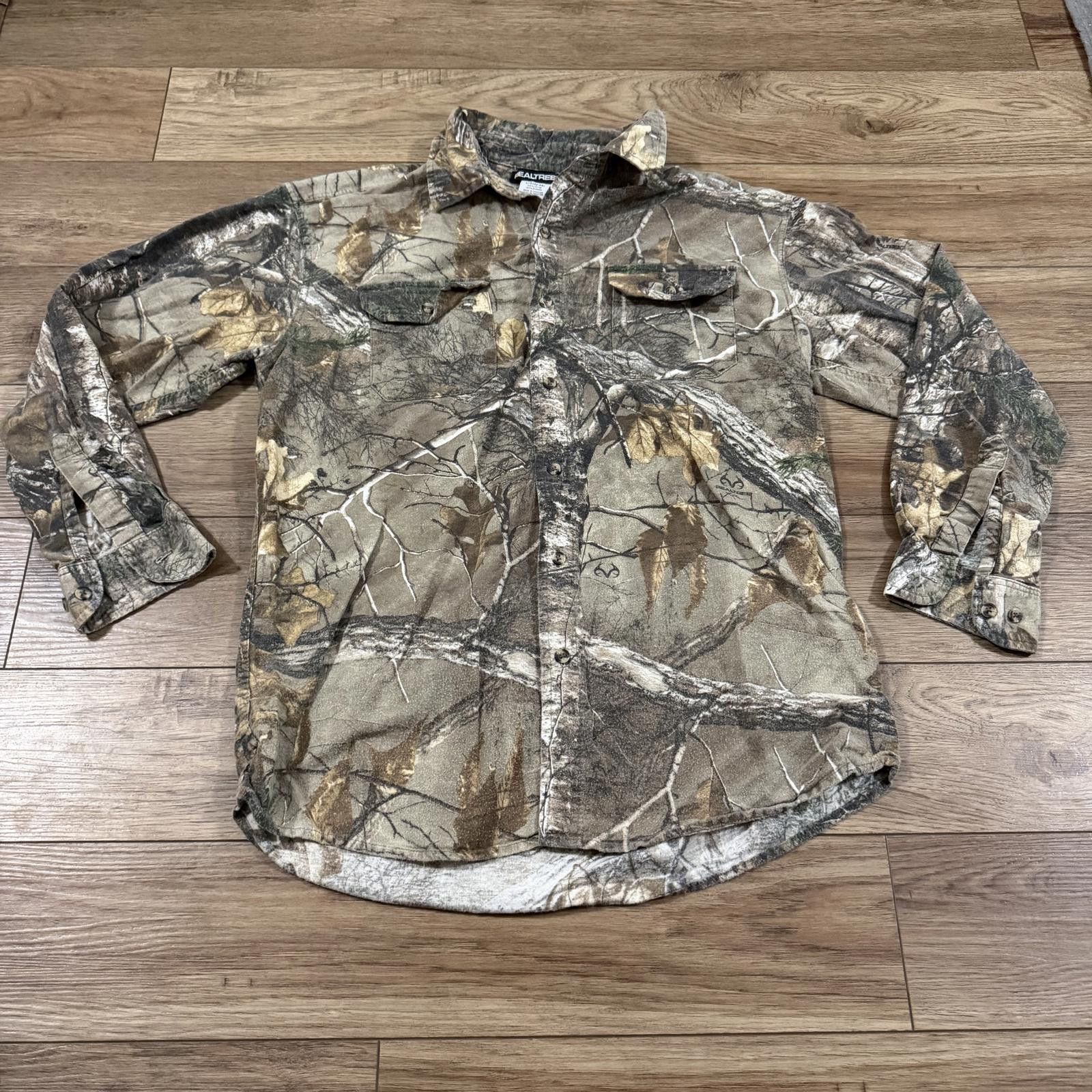 Realtree Vintage Realtree Camo Outdoor Hunting Button Up 90s Y2K Size US L / EU 52-54 / 3 - 1 Thumbnail