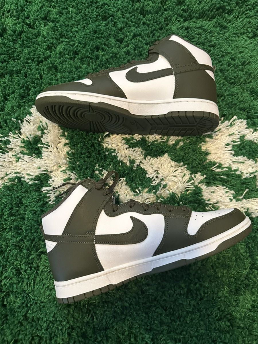 Nike Nike Dunk Hi Retro Cargo Khaki 11 Size US 11 / EU 44 - 3 Thumbnail