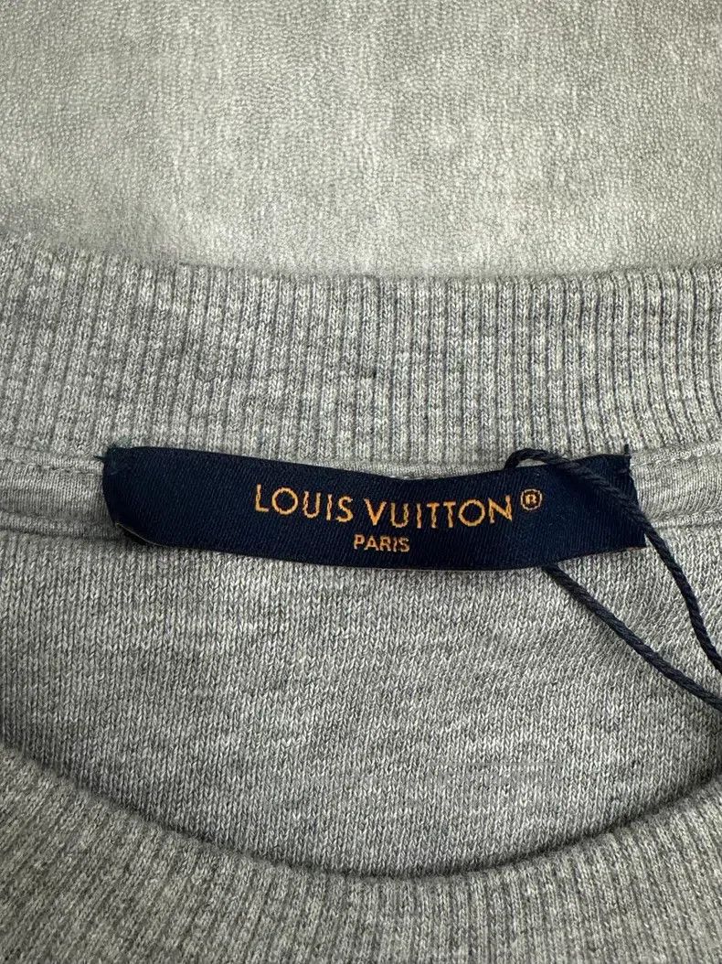 Louis Vuitton Louis Vuitton New Grey Long Sleeve Sweater Size US L / EU 52-54 / 3 - 4 Thumbnail