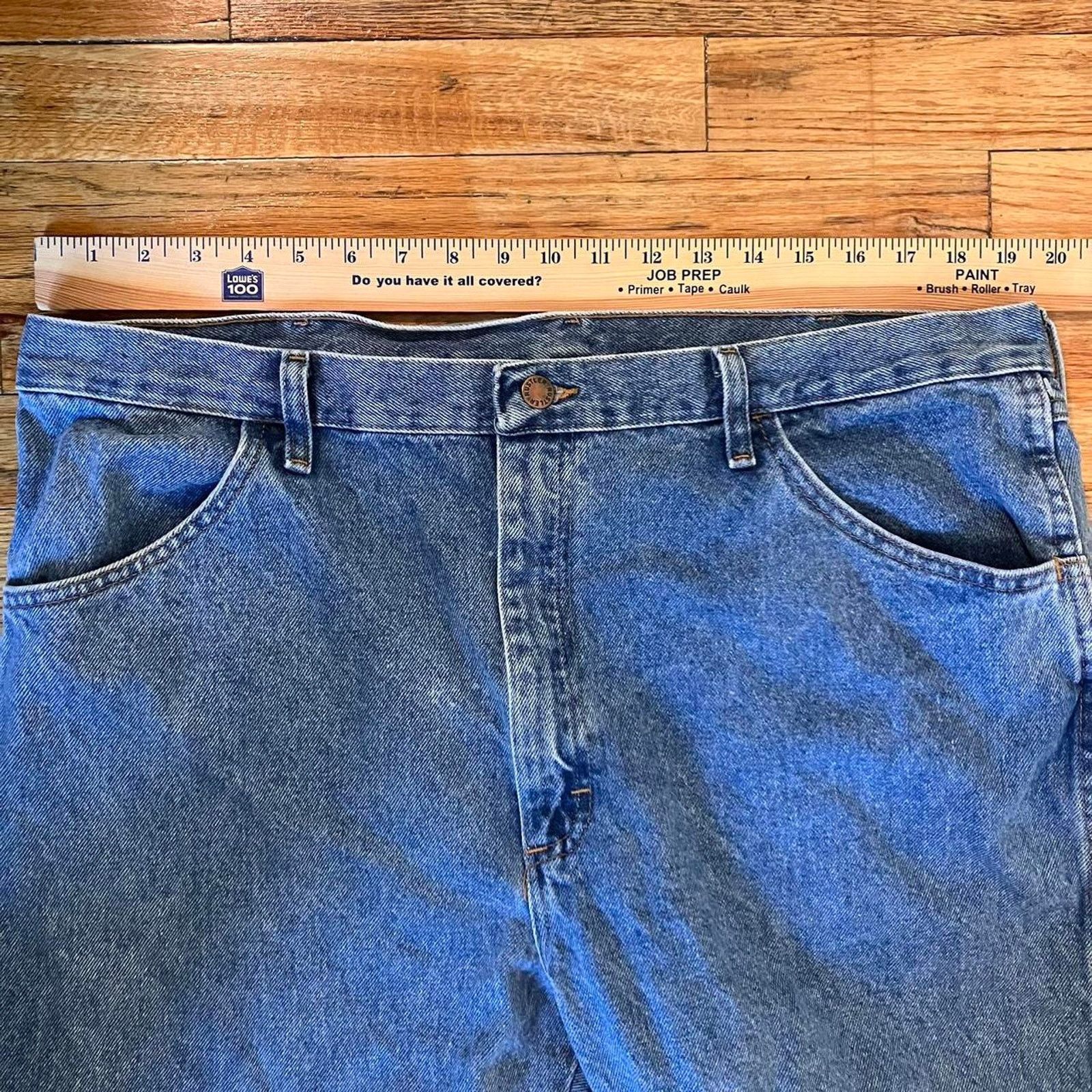 Rustler Vintage Y2K Rustler Blue Medium Wash Denim Jeans Size US 40 / EU 56 - 6 Thumbnail