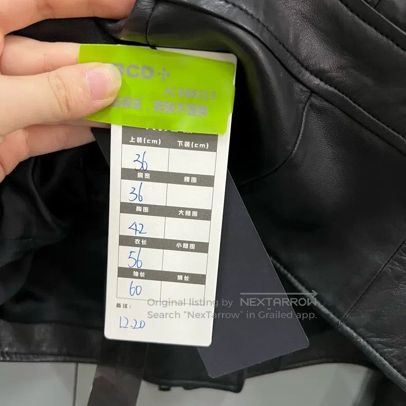 Givenchy Givenchy Size36 Black Leather Moto Jacket Size US M / EU 48-50 / 2 - 5 Thumbnail