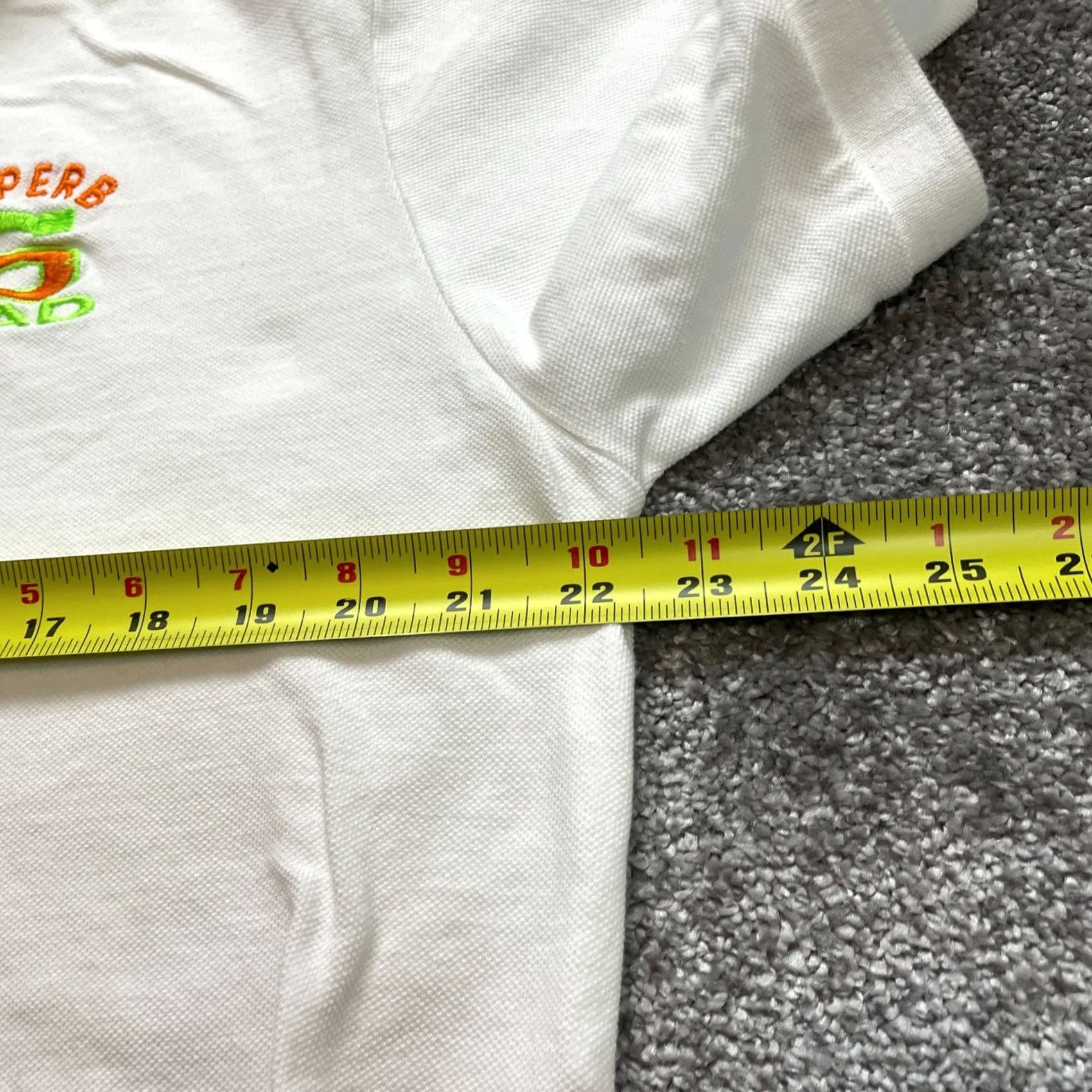 Vintage VINTAGE Gemrock Polo Shirt Mens Large White Collared Rugby Golf Preppy Dad Logo Size US L / EU 52-54 / 3 - 6 Thumbnail