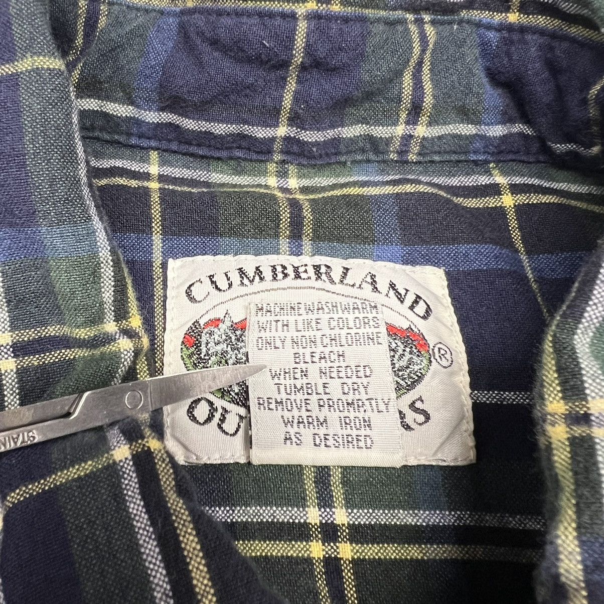 Vintage Cumberland Outfitters Flannel Shirt Plaid Button Down Y2K Size US L / EU 52-54 / 3 - 6 Thumbnail