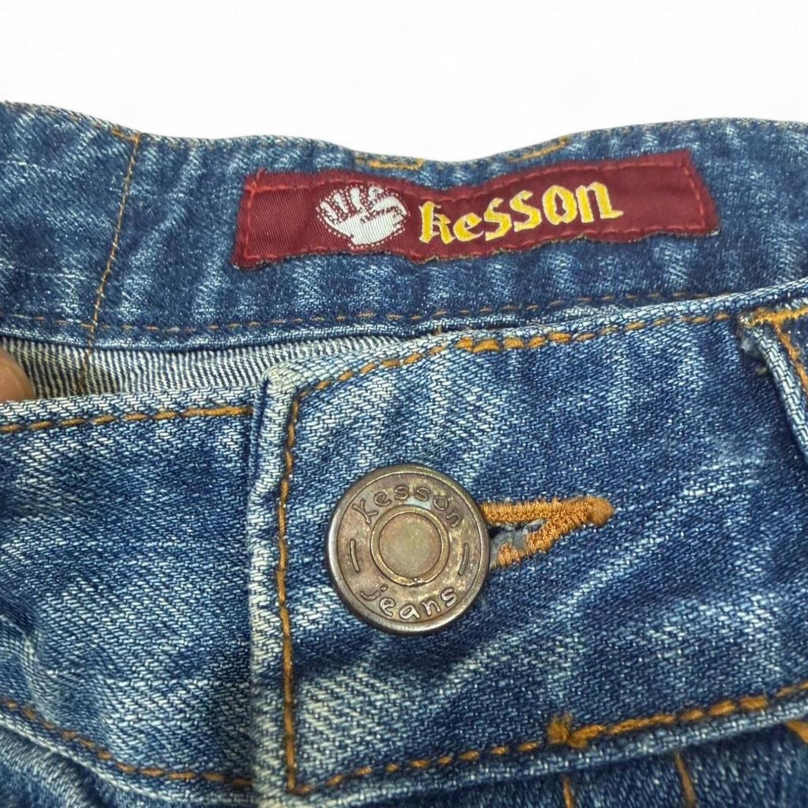 True Religion Kesson rare Truedog denim jeans straight fit Size US 34 / EU 50 - 5 Thumbnail